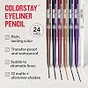 Revlon ColorStay Lápiz Delineador a Prueba de Agua, 201 Negro, Paquete de 2 | Lápiz delineador a prueba de agua con sacapuntas integrado. Resistente a manchas, de larga duración, color mate intenso. Lápiz 0.01 Onzas (Paquete de 2) 6