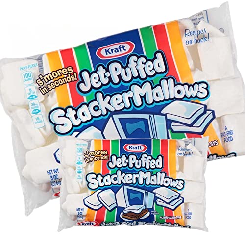 Tribeca Curations | StackerMallows Marshmallows for S\'mores Value Pack Bundled by Tribeca Curations, 8 Oz | 4 Bags Includes Tribeca Mints - Thumbnail 6