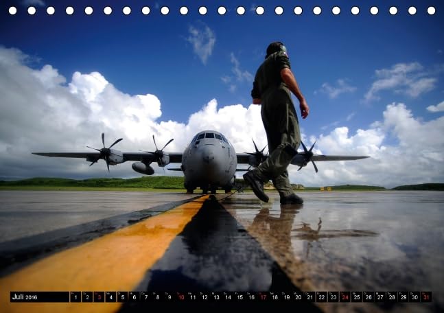 Kampfjets • U.S. Aircraft (Tischkalender 2016 DIN A5 quer): Die moderne Luftwaffe der USA (Monatskalender, 14 Seiten) (CALVENDO Technologie)