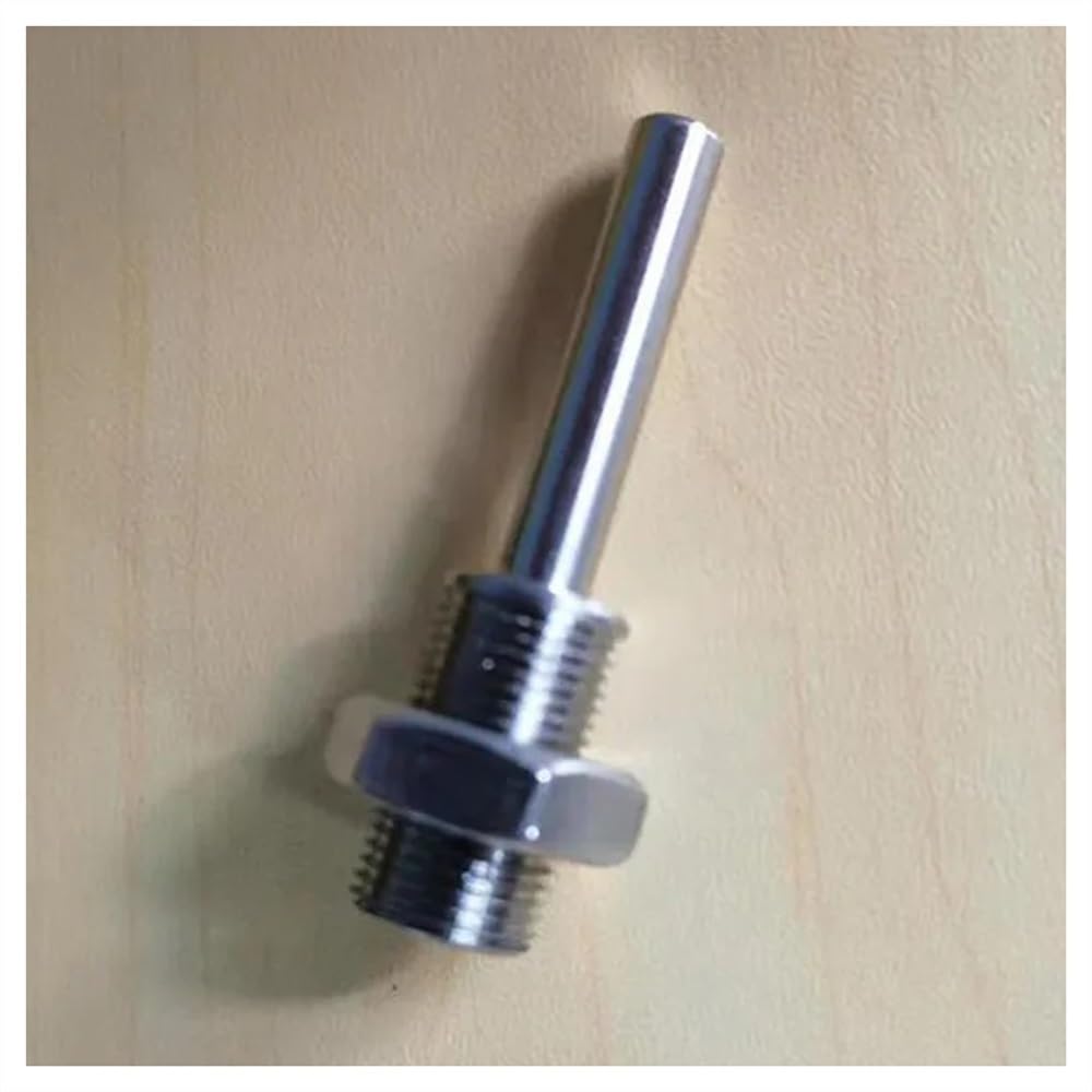 Adaptador de vástago recto de 5 mm M14, conector de biela M12 x 1, casquillo for mandril de carpintería, torno, fresadora de banco(Chuck connecting rod)