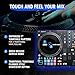 RANE DJ ONE - Complete DJ Set and DJ Controller for Serato DJ with Integrated DJ Mixer, Motorized Platters and Serato DJ Pro Included