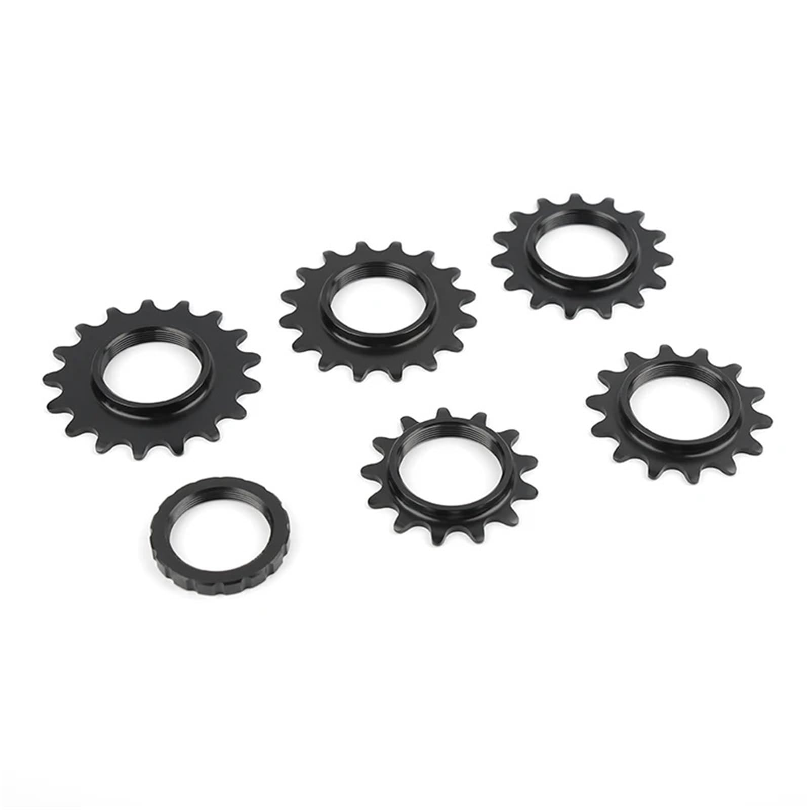 Stały bieg rowerowy wolnobieg 13T 14T 15T 16T 17T Pojedyncza prędkość Fixie rower zębatka aluminiowa stopowa części do kolarstwa torowego