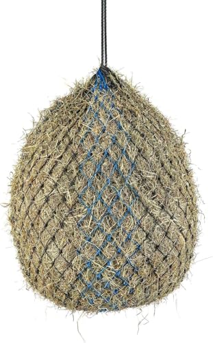 Shires Fine Mesh Haynet - Small - Black/Blue