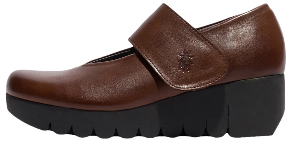 Fly London Womens Vari188fly Mary Jane Flat, Brown, 5 UK
