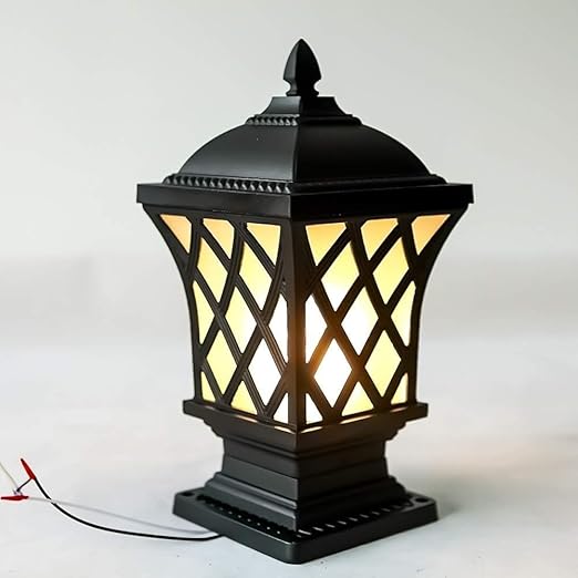 GUOCC Creative Painted Matte high-end Wall Lights Waterproof Column Headlights Door Headlights Garden Villa Outdoor Lights Courtyard Lights Wall Lights Doorpost Lights Outdoor Lights Lights Fixture photo 3