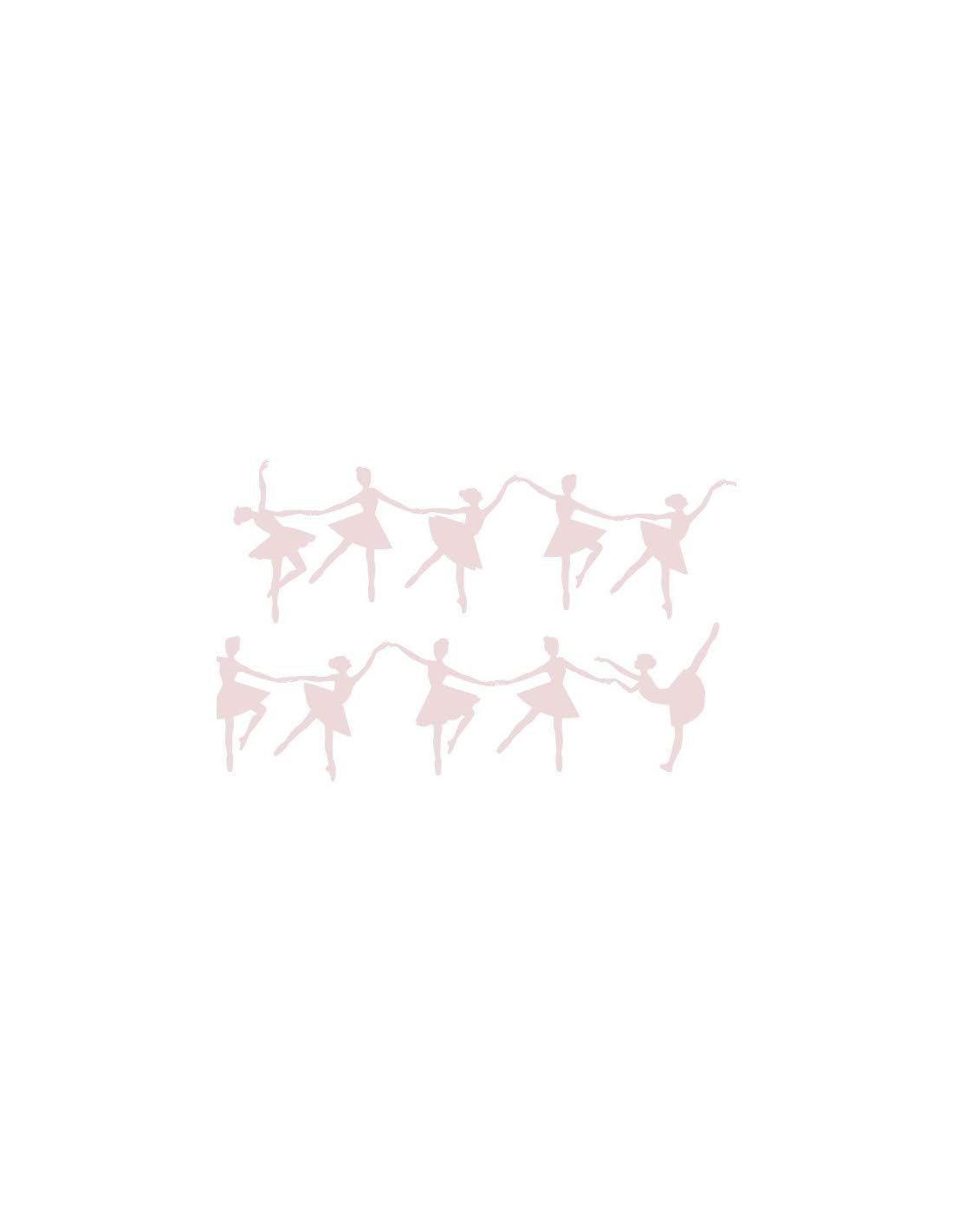 Stickers muraux frise roses pour habiller un mur vide sans peindre 120x12 cm