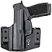 Tulster OWB Contour Kydex Holster in Right Hand fits: Sig Sauer P365 XMACRO | Optic Compatible Outside The Waistband Concealed Carry