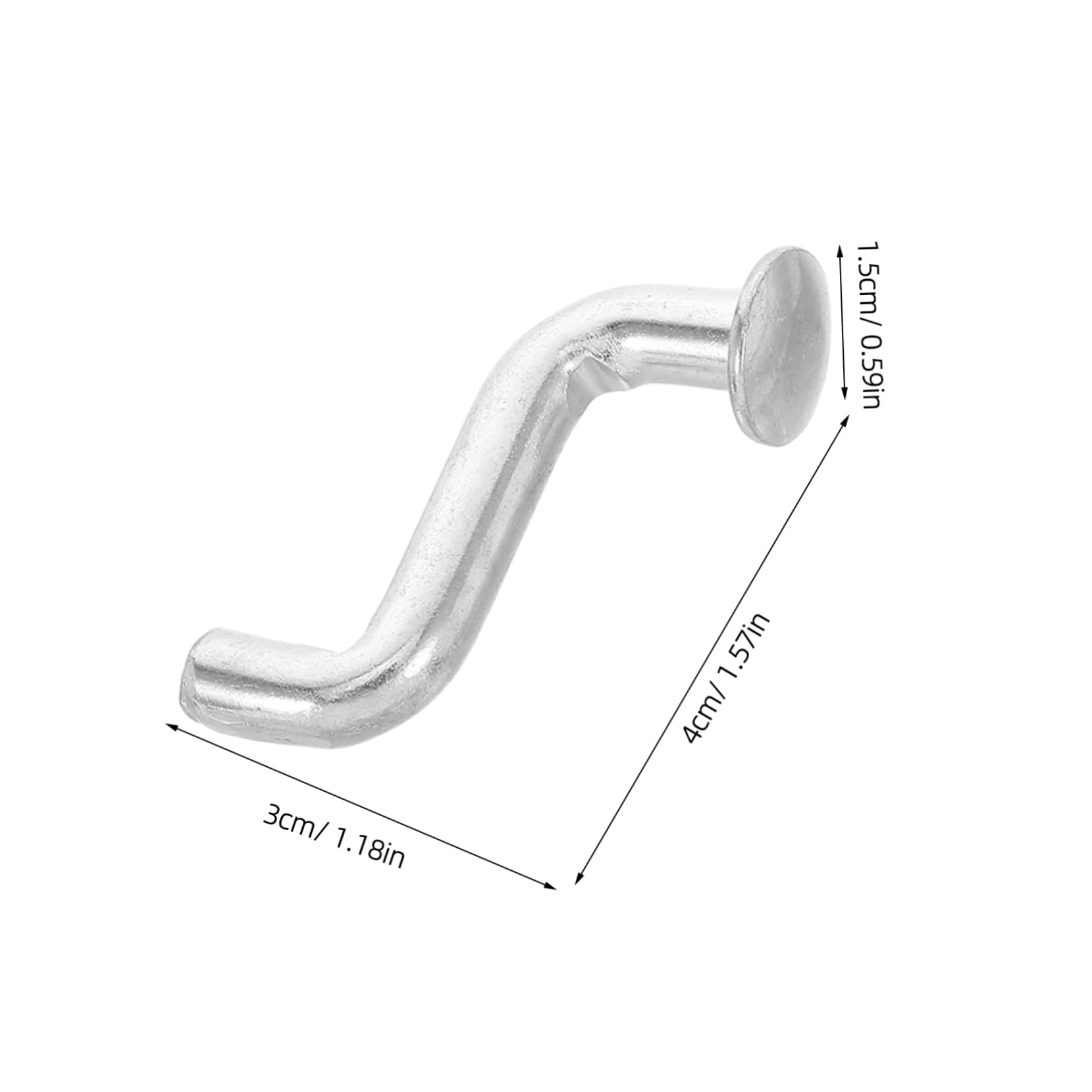MAGICLULU 50stücke Palettenregal-sicherheitsstifte Aus Metall Palettenregal-fallbolzen Palettenregalzubehör Für Strukturelle Stabilität Effiziente Montage Und Sichere Lagerung