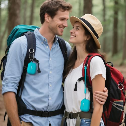Lerobo for AirPods Pro 3 Case with Cleaner Kit, Protective Soft Silicone Cover with Keychain & Lanyard for Women and Men Compatible with Apple Airpods Pro 3rd Generation Case,Scratch-Proof,Teal - image 3