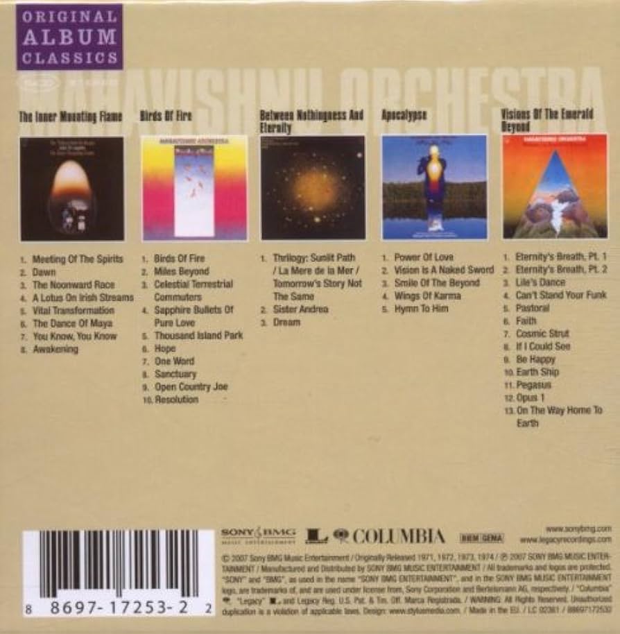Amazon.co.jp: Mahavishnu Orchestra : Original Album Classics