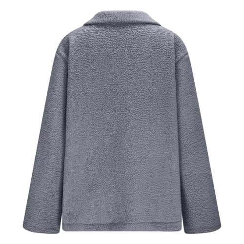 Sherpa Fleece Jacket Women Oversized Faux Shearling Winter Jacket - image 6