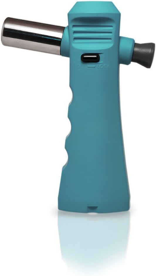 FLARE Micro Butane Torch | Refillable Cooking Kitchen Blow Torch With Lock & Adjustable Flame | Designed To Match Decor & Lifestyle For Personal Use From Creme Brulee To Camping