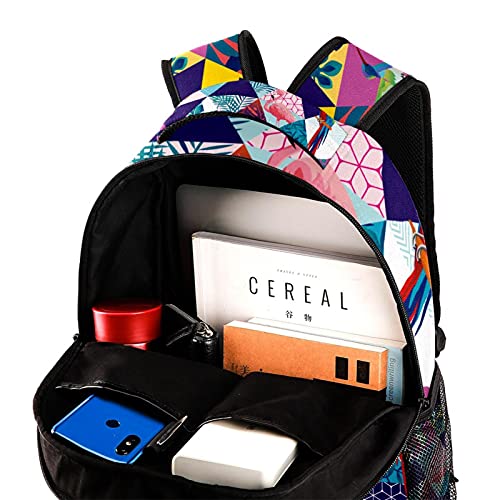 Sac à dos de Pâques multicolore grande capacité : le cadeau idéal pour femme