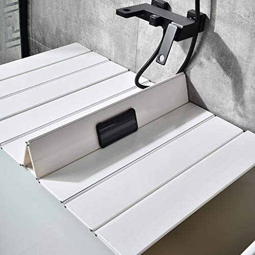 Bandeja para bañera plegable que soluciona la pérdida de calor 4