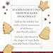 Walker's Shortbread Assorted Festive Shaped Cookies, All-Butter Shortbread Cookies, 6.2 Oz (Pack of 4)