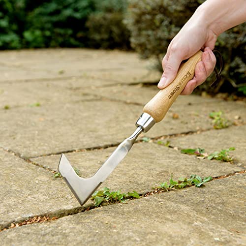 Cuchillo de deshierbe manual acero inoxidable miniatura 2