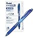 Pentel BLN105C EnerGel-X Retractable Roller Gel Pen, .5mm, Blue Barrel/Ink, Dozen