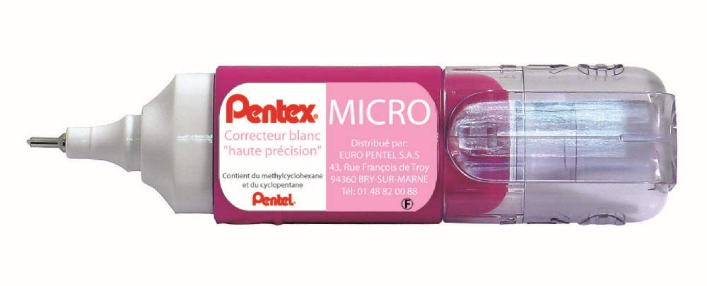 Pentel ZL33P-WF Lot de 12 Mini Correcteurs liquides 4,2mL