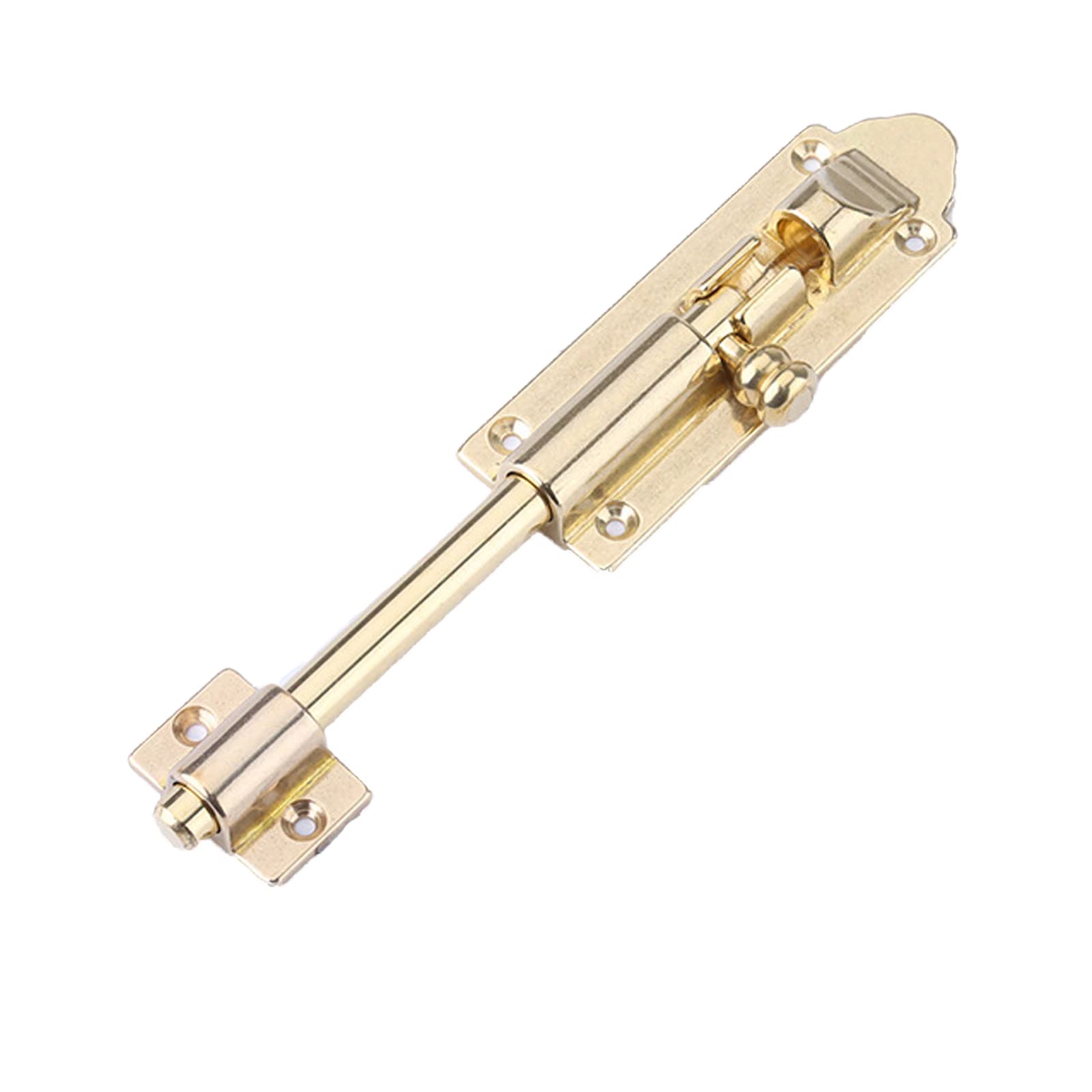 Cgjsefh One Color Door Latch, Antique Bolt Latch Slide 4 Inches Lock Thickened Copper Sliding For Door(8Cm)