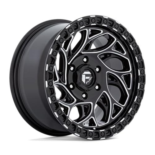 D840 15X8 5X4.5 G-BLK-MILL -19MM Custom Wheel
