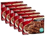 Banquet Family Size Salisbury Steak & Brown Gravy - 6 Salisbury Steaks & Brown Gravy - Made with Chicken, Pork and Beef - Ready Set Gourmet Donate a Meal Program - 6 Pack (27 oz Each)