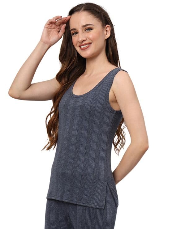 esoroucha Women's Winter Warmer Thermal Vets Sleeveless Top-picture-48