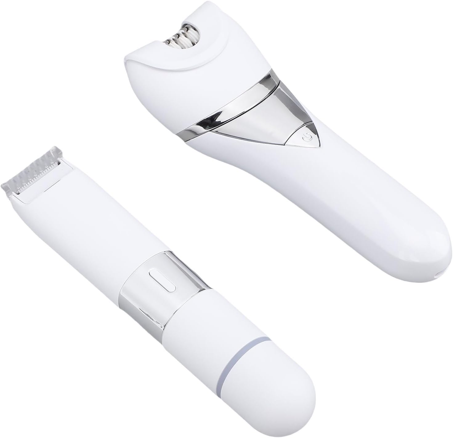 Women Body Hair Groomer, Electric Hair Trimmer USB Rechargeable Foot Grinder Head Ergonomic Design Cutting Full Body Wash, Compact Lightweight for Travel, IPX6 Washable