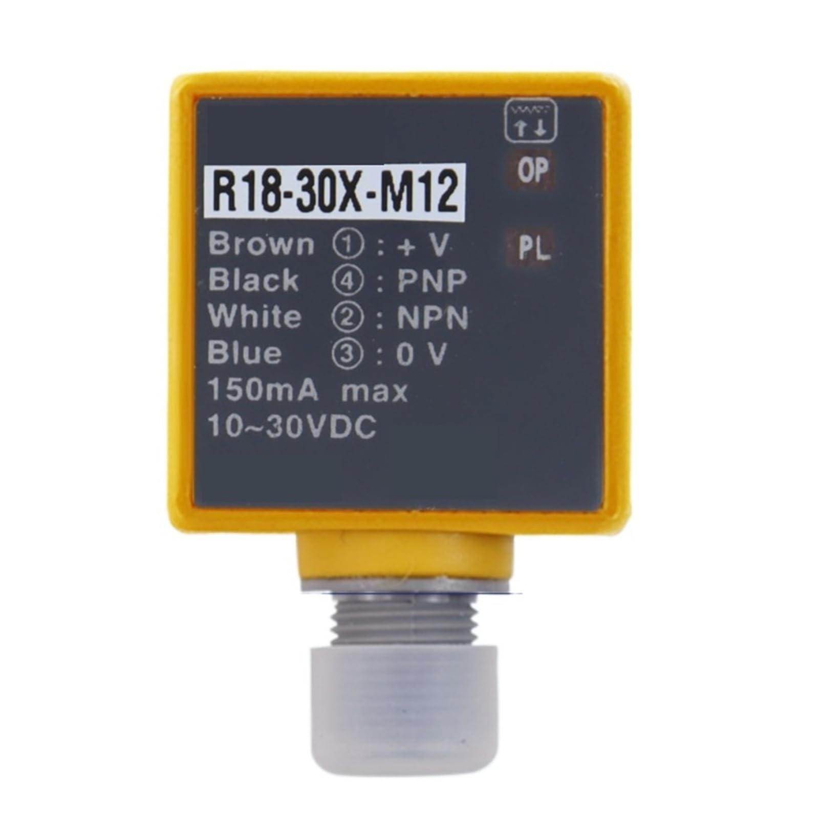 SDMZJUEPHXC Photoelectric Switch R18-30X-M12 Photoelectric Sensor for Industrial Conveyor and Object Detection