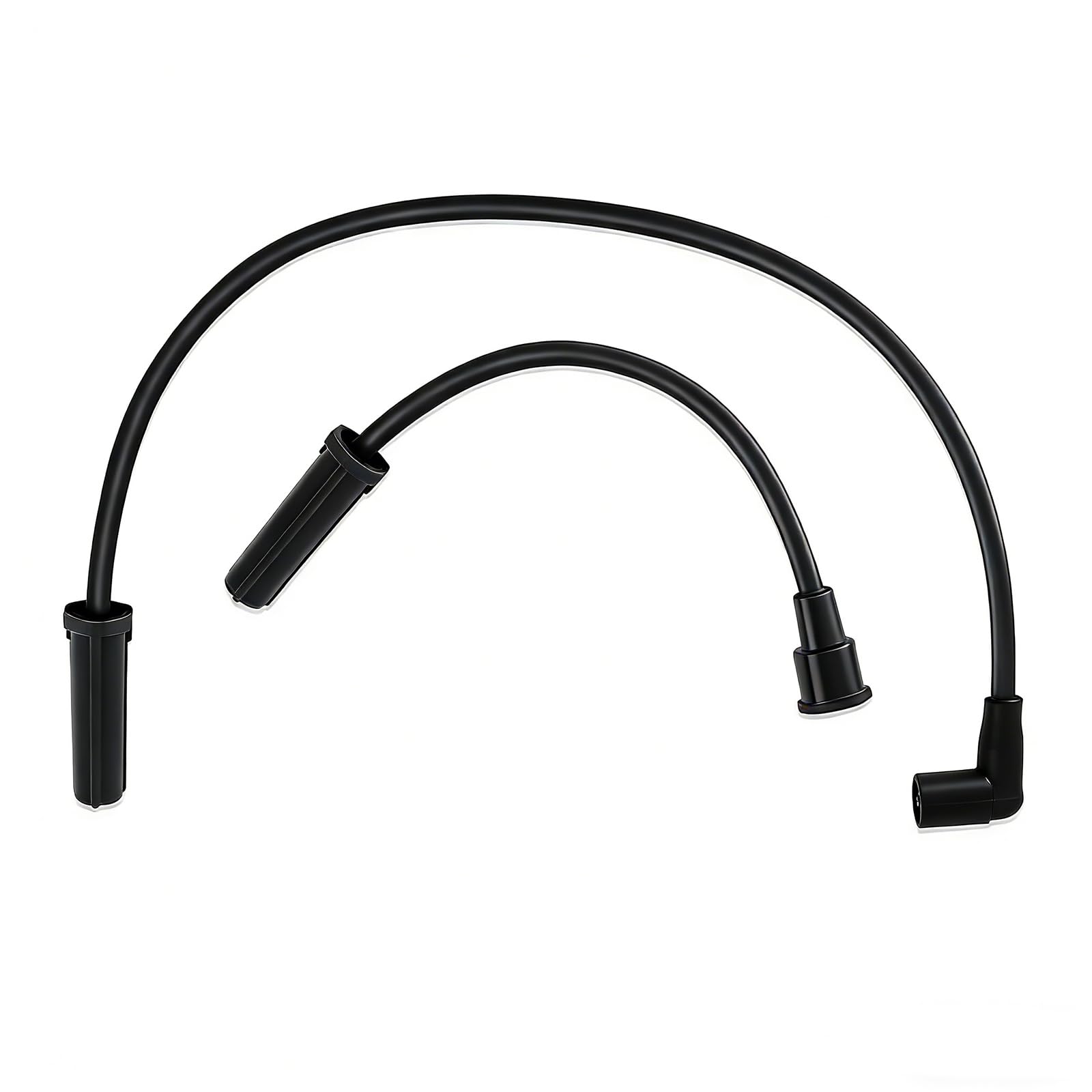 10mm Black Spark Plug Wires for 2008+ Victory Motorcycles (10mm Black Spark Plug Wires)