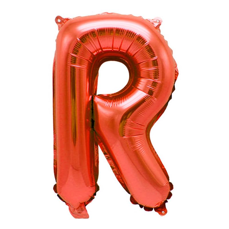Foil Balloon Letter R for Helium Filling 100 cm Red