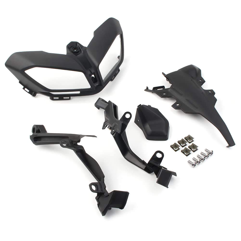 Bacar Motorbike Front Headlight Fairing Cover Complete Set Accessaries for Yamaha MT-09 FZ-09 2017-2019 Powersport
