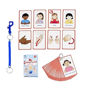 Mijn communicatie BSL Kaarten voor spraakvertraging Niet-verbale of dove kinderen en volwassenen. 27 Visuele hulpkaarten, Speciale Ed, SEN Autisme Resource