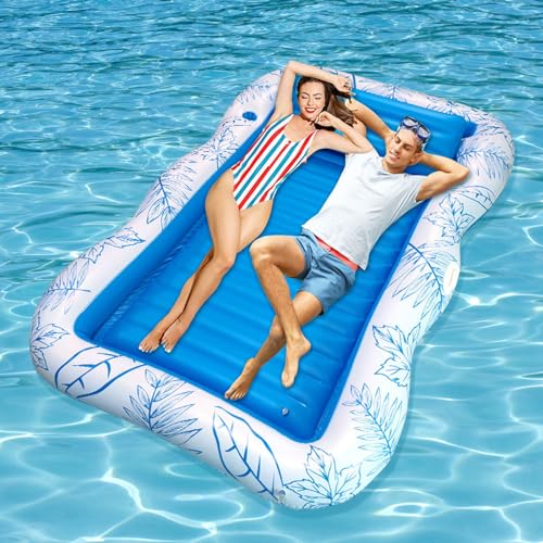 Bouée Gonflable Piscine Adulte,Matelas Gonflable Piscine,230x150cm,Bouées et Matelas Gonflables,Grand Bouée Gonflable,Accessoire Piscine,pour Plage, Partie, Vacances