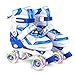 Runcinds Toddler Roller Skates for Boys Kids Girls, 4 Size Adjustable Kids Roller Skates for Baby Boys with Light Up Wheels