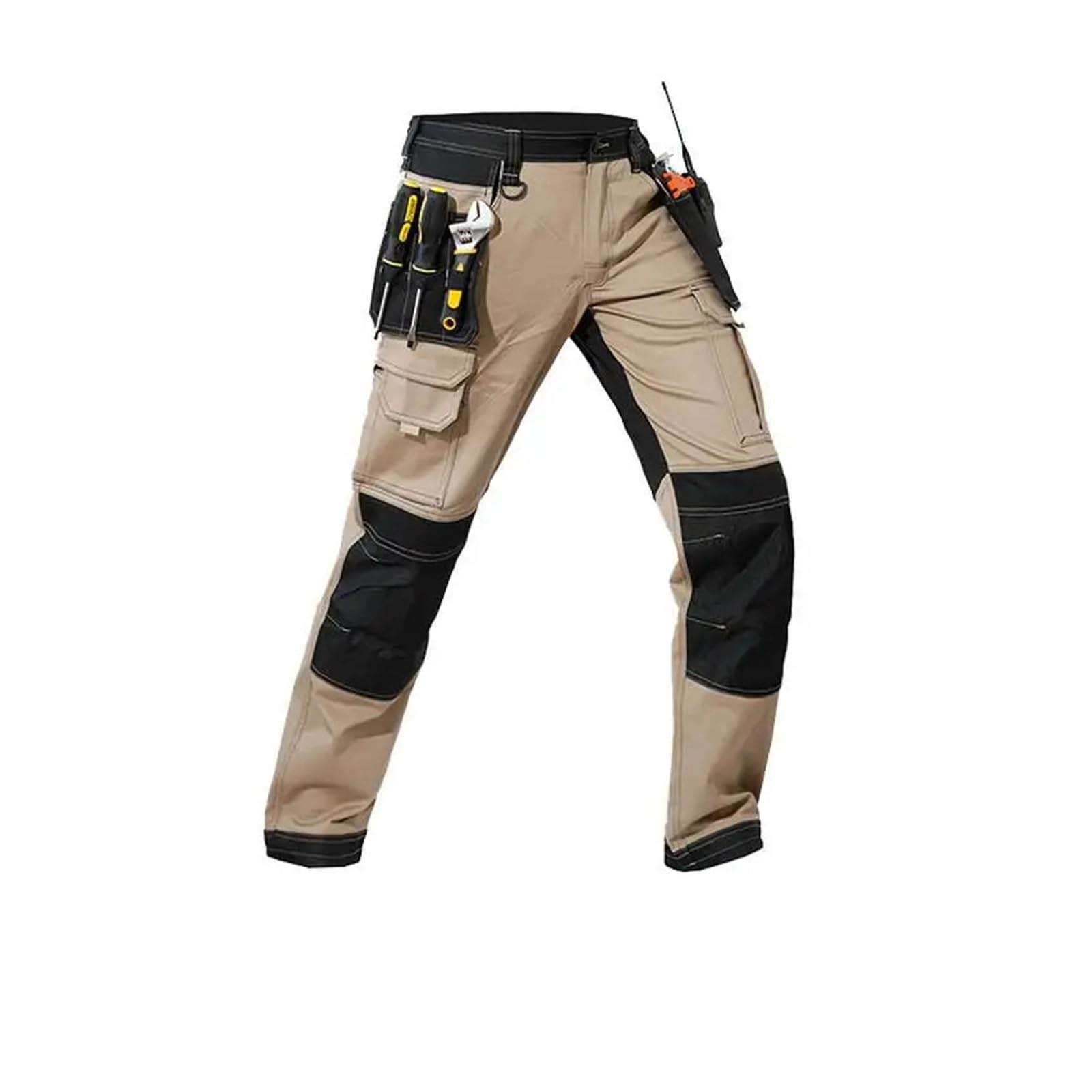 Arbeitshosen Männer Arbeitskleidung Multi-Pocket Outdoor Wandern Jogger Arbeitshose mit Verschleiß