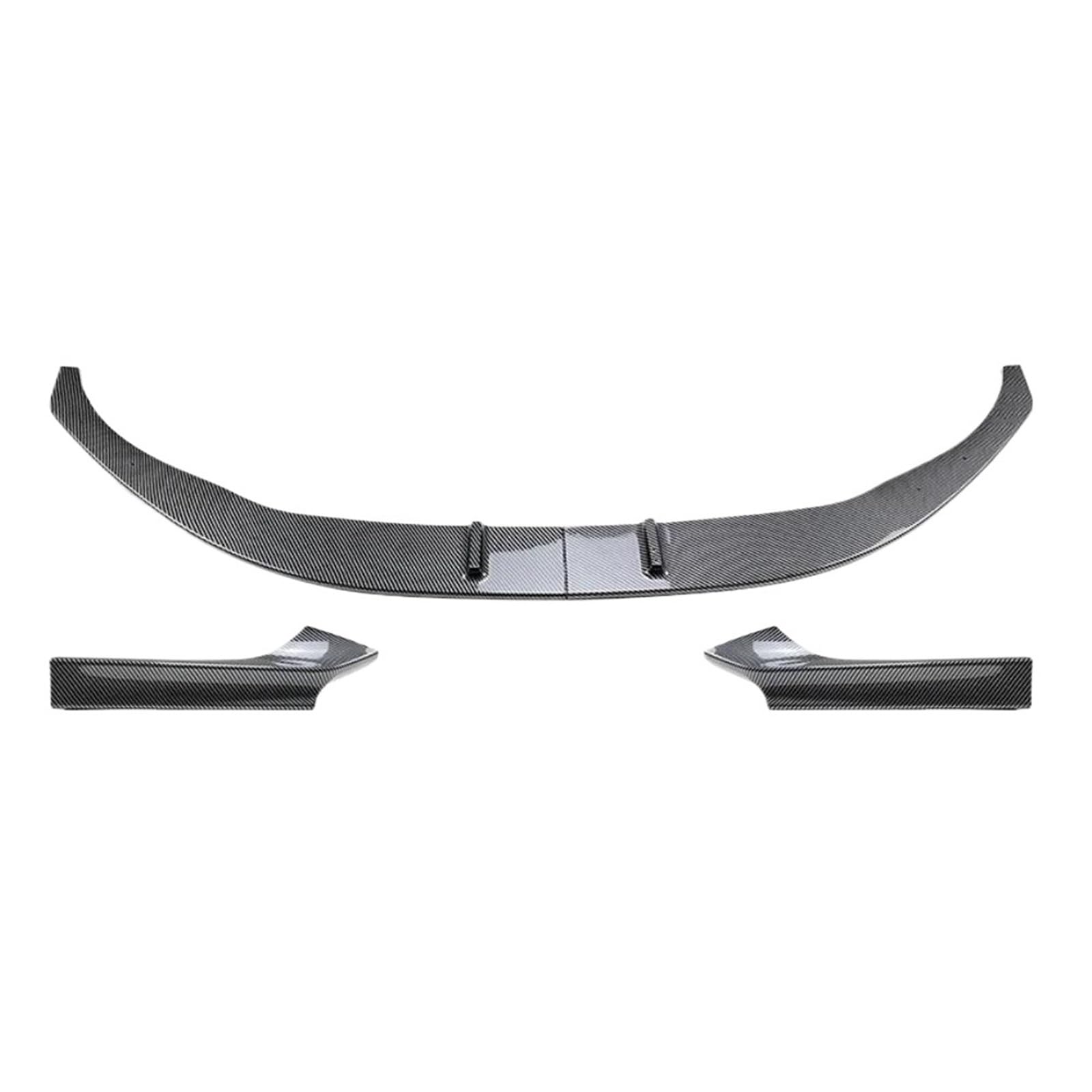 Protector De Difusor Divisor De AleróN Kit De Difusor De Parachoques Delantero De Coche para BMW para Serie 2 F22 F23 2015-2019(Carbon Fiber)
