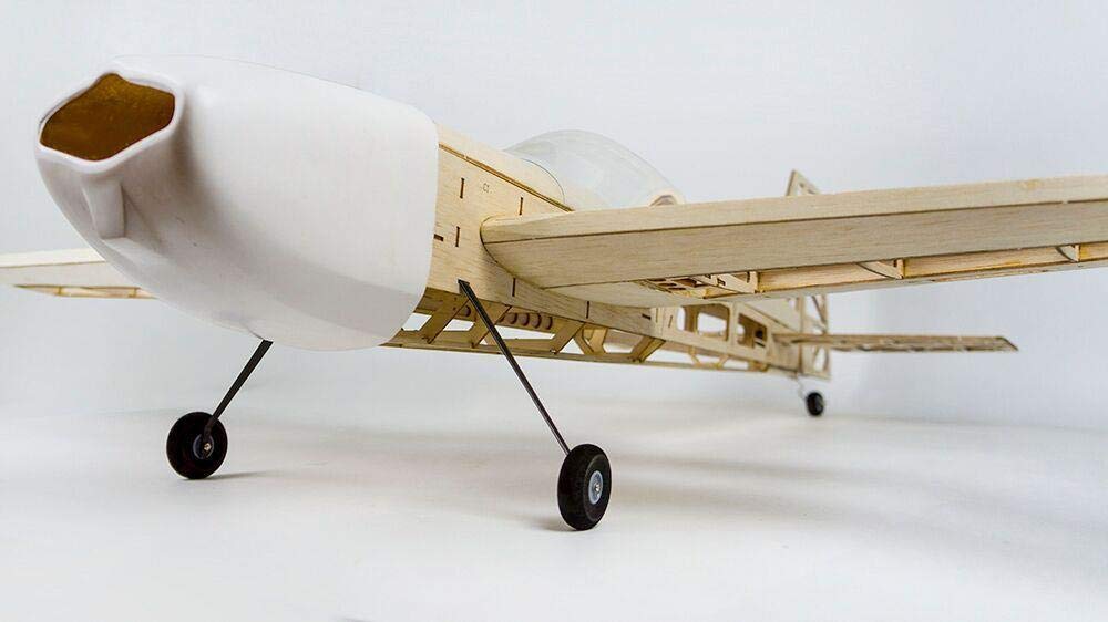 Torcster 212973 Extra 330 1000mm Holzbaukasten V2 Modellflugzeug für RC Bausatz DIY, gelaserte Balsa Sperrholz Holz Bauteile Holzmodell Flugzeug