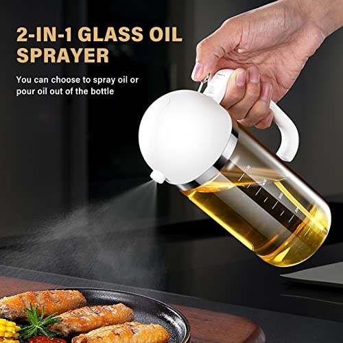 Pulverizadores de aceite Uten de 500 ml para cocina, ensalada y freidora 3