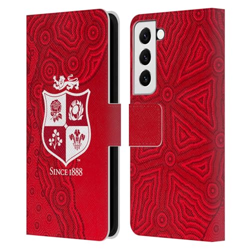 Étui portefeuille Samsung S22 5G anti-rayure avec rabat British and Irish Lions