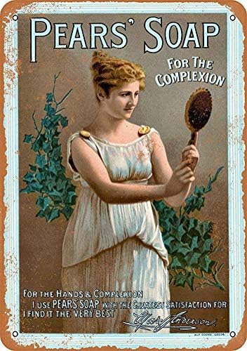 Pears Soap Vintage Advertisement In Bathroom Decor
