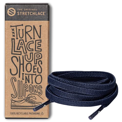 Image of THE ORIGINAL STRETCHLACE Flat Elastic Stretch Shoelaces for Sneakers