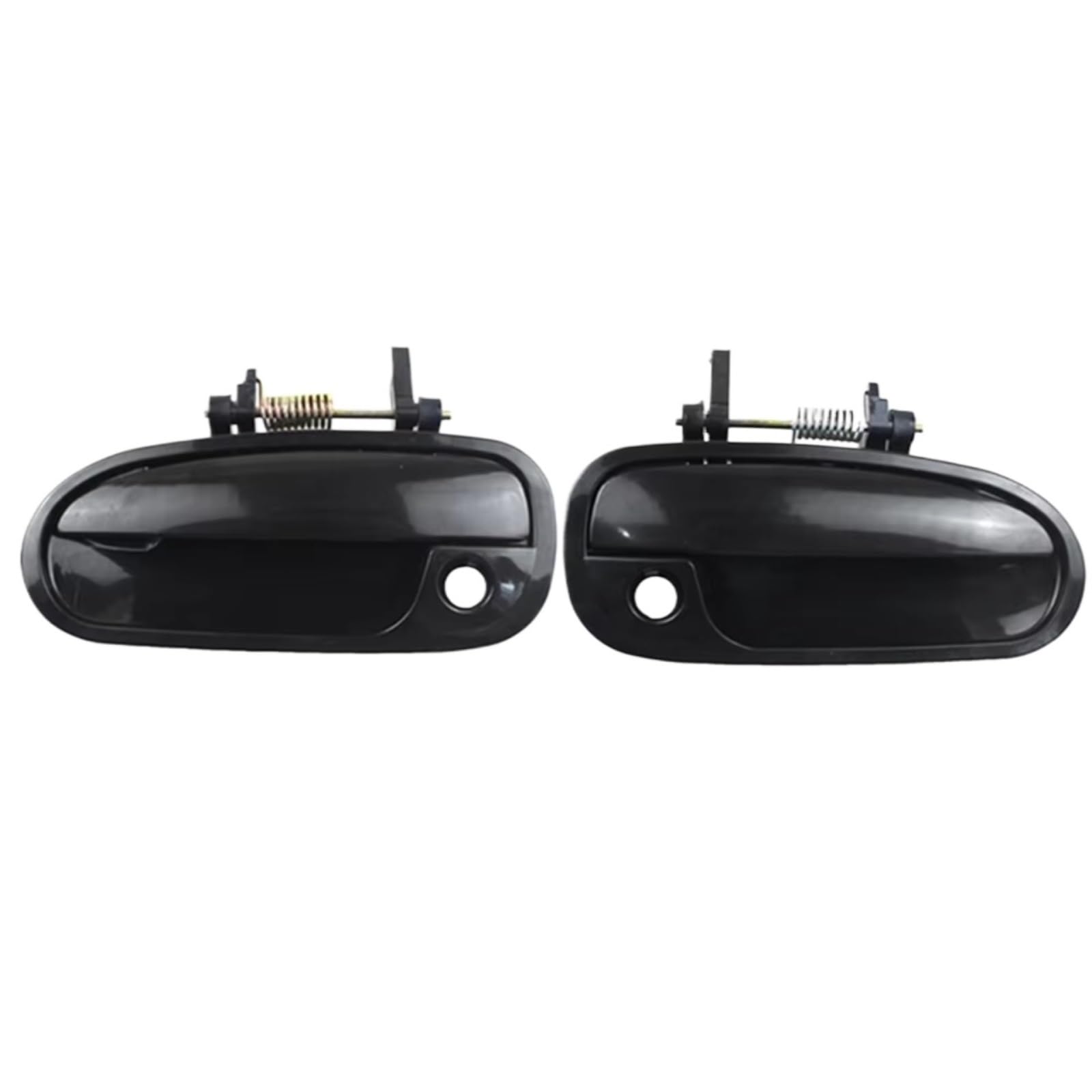 PAUZCSEC Exterior Door Handle Compatible with Civic EK3 1996 1997 1998 1999 2000 72180S04J01 Front Rear Pair Car Outside Exterior Door Handles Replacement Accessories
