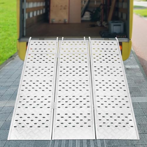 Rampa de Aluminio Plegable 1500lbs para Moto/ATV 54x77in miniatura 3