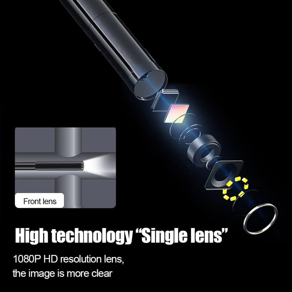 Endoscopio Industriale Telecamera IPS da 4,3 10M