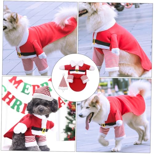 Disfraz para perro rojo Talla XL diseño de dibujos animados miniatura 6