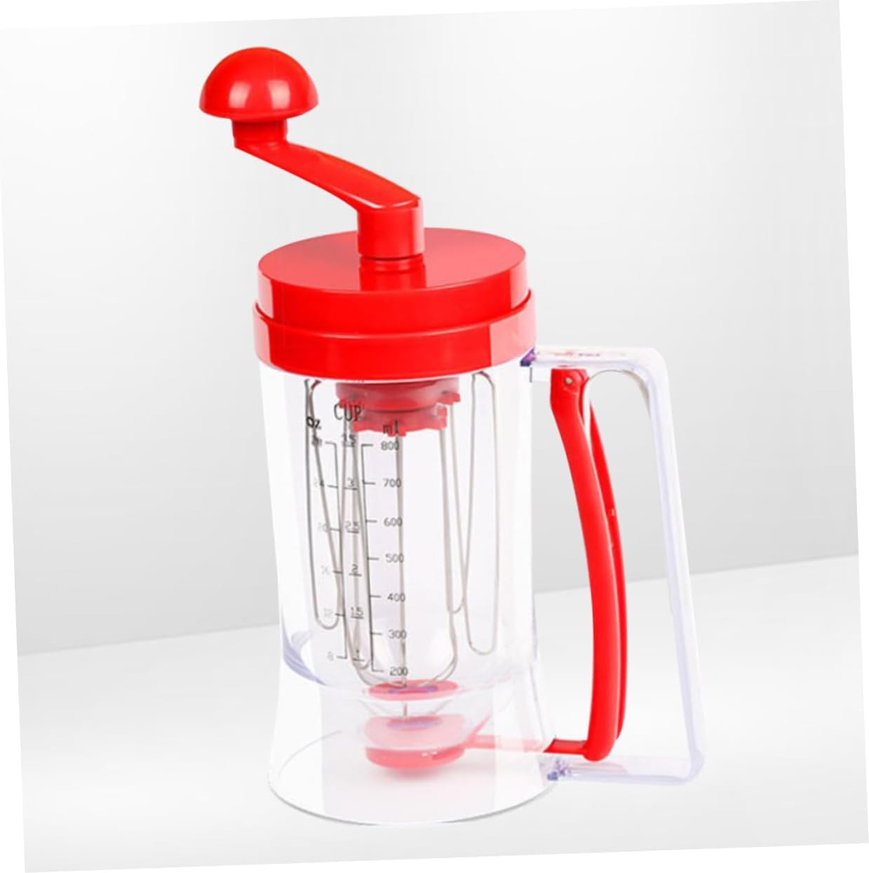 Garneck Pancake Batter Dispenser Alternative Handheld Dough Separator Dispenser Measuring Cup