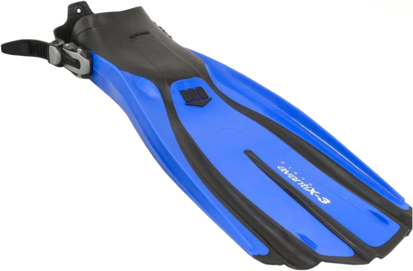Mares Unisex Plana Avanti X3 Open Heel Swim Fins - Durable Wear-Resistant Flexible Flippers for Swimming, Scuba Diving, Freediving, Snorkeling