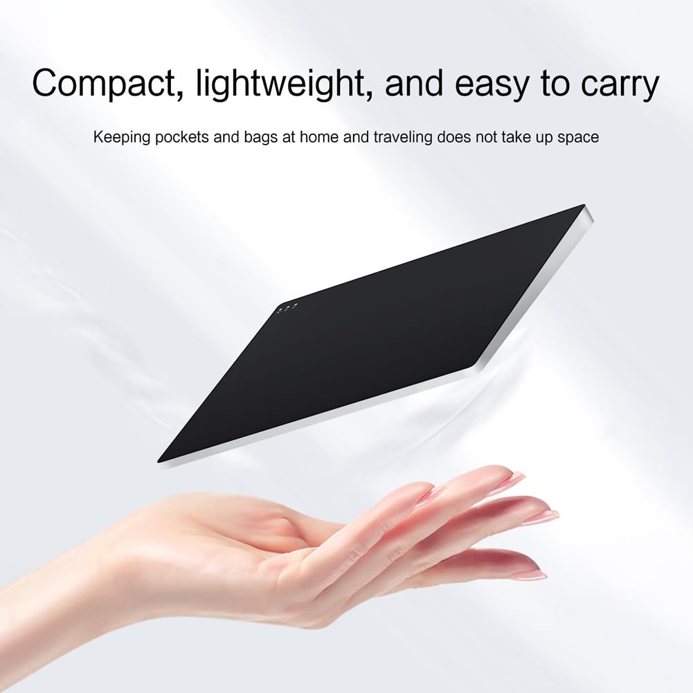Trackpad Bluetooth senza 2,4 G cablato Touchpad Touchpad Ricaricabile Touchpad Touch Pad Mouse per Computer Portatile PC Pad Nero