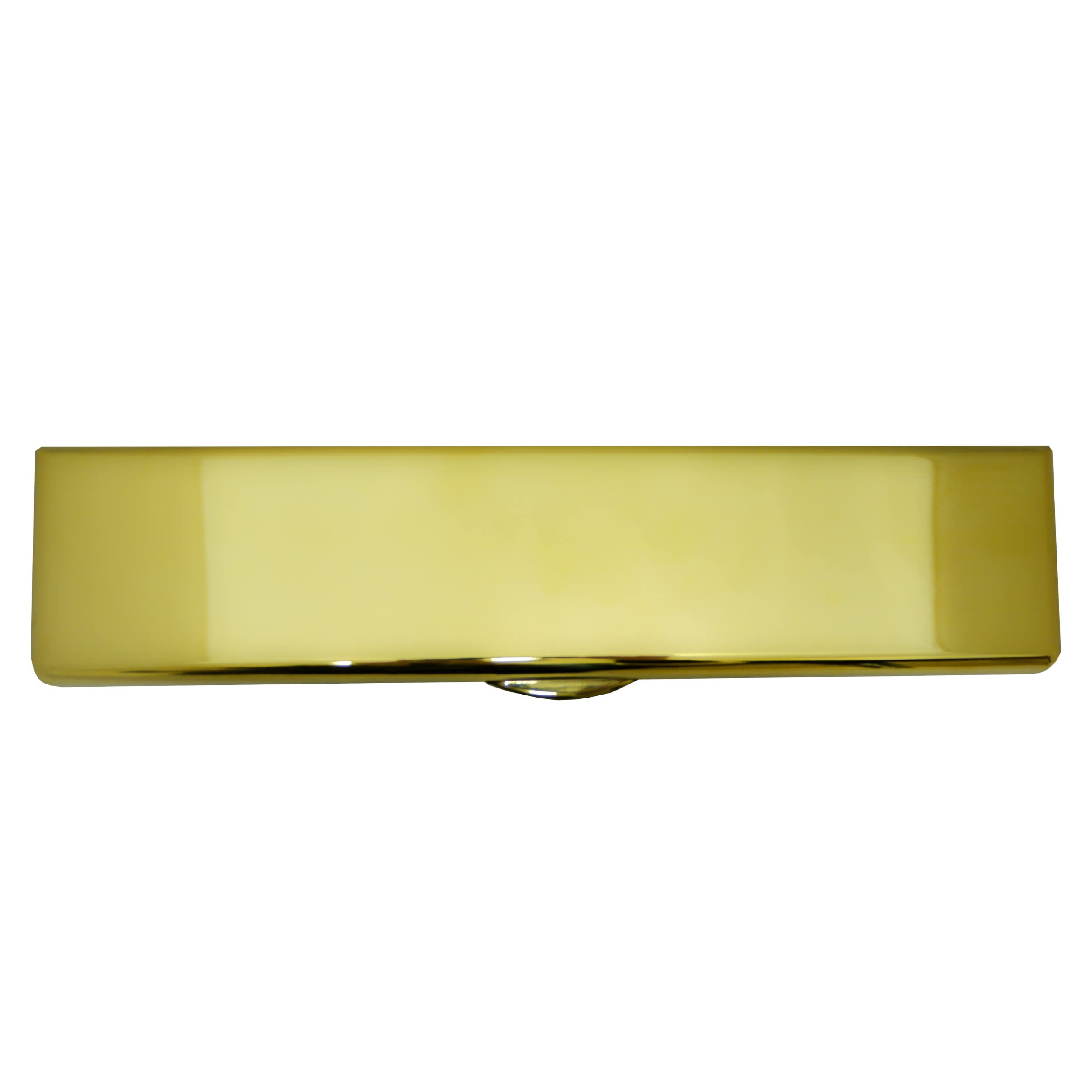 UAP Limited Uap Iplate 12" Pvd Gold Premium Stainless Steel Letterbox For Upvc Door Profiles 24 To 80mm from B&Q