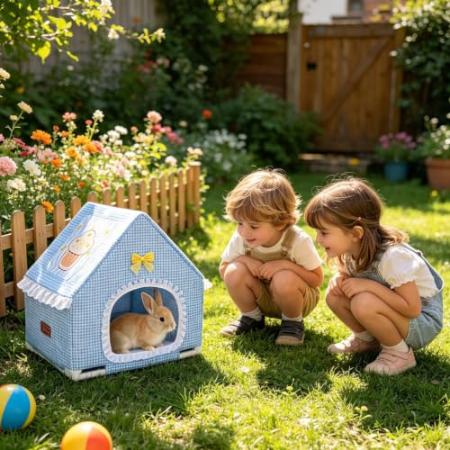 Casa refrescante para animales pequeños con aislamiento térmico 4